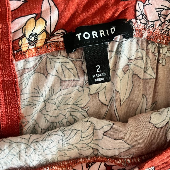 Torrid Hi-Low Ruffle Midi Skirt - Picture 5 of 5